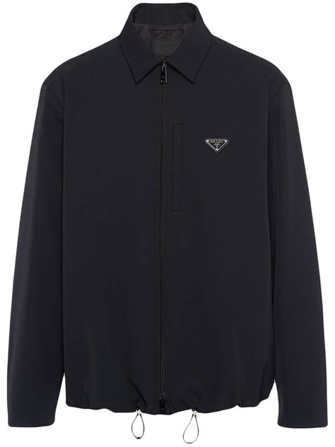 prada button down mens|Prada zip up shirt.